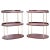 British Colonial Mahogany Stands or Étagères - A Pair For Sale - Image 9 of 9
