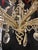 1940s French Silver Leaf and Crystal Chandelier 12 Lights For Sale - Image 4 of 9