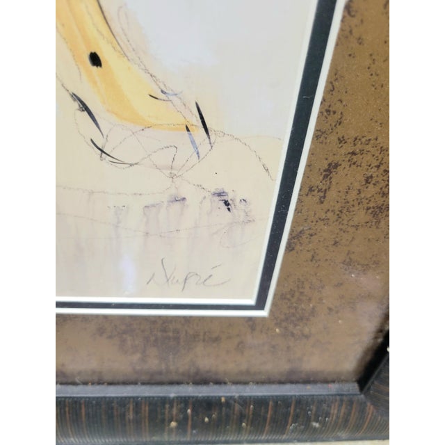 Black Framed Leopard Elegant Cosmopolitan Fashion Ladies Prints Wall Art- A Pair For Sale - Image 11 of 13