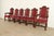 Late 19th Century R. J. Horner Style Antique Renaissance Revival Carved Walnut Dining Chairs | Set of Six For Sale - Image 5 of 15