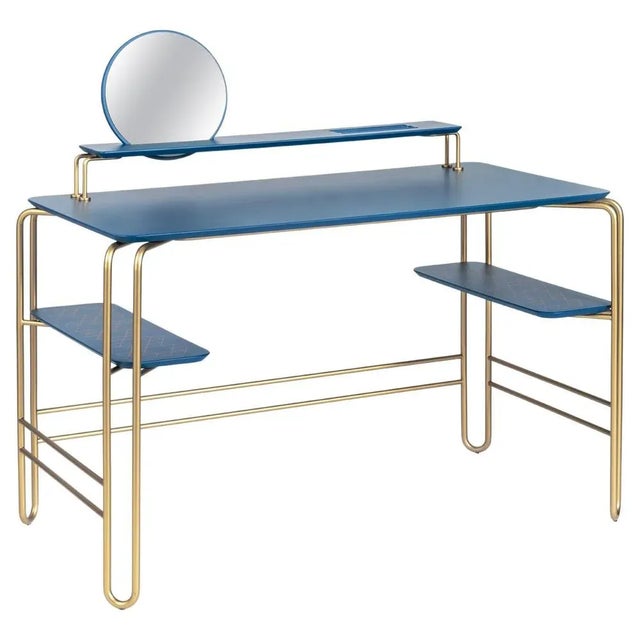 Blue Grimilde Console Table by Mentemano For Sale - Image 9 of 9