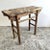 Mid-Century Modern Vintage Elm Wood Console Table For Sale - Image 3 of 8