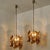 Austrian Chandeliers in Smoked Glass by J. T. Kalmar for Kalmar, 1960s, Set of 2 For Sale - Image 3 of 13