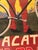 A. Buttieri - Acatène Métropole, C. 1895, Color Lithographic Poster For Sale - Image 4 of 7