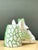 Hollywood Regency Vintage Italian Glazed Ceramic Giraffe Cache Pot For Sale - Image 3 of 12