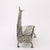 Baroque 19th Century Hand-Worked Repoussé Sterling Oil Lamp Footed Menorah For Sale - Image 11 of 18