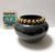 Mid-Century Modern Dark Grey / Green Lacquered Ceramic Vase with Pure Gold Pearls, Italy, 1950s For Sale - Image 3 of 11
