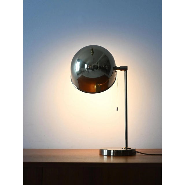 Vintage B-075 Brass Table Lamp by Bergboms, 1960s For Sale - Image 3 of 9