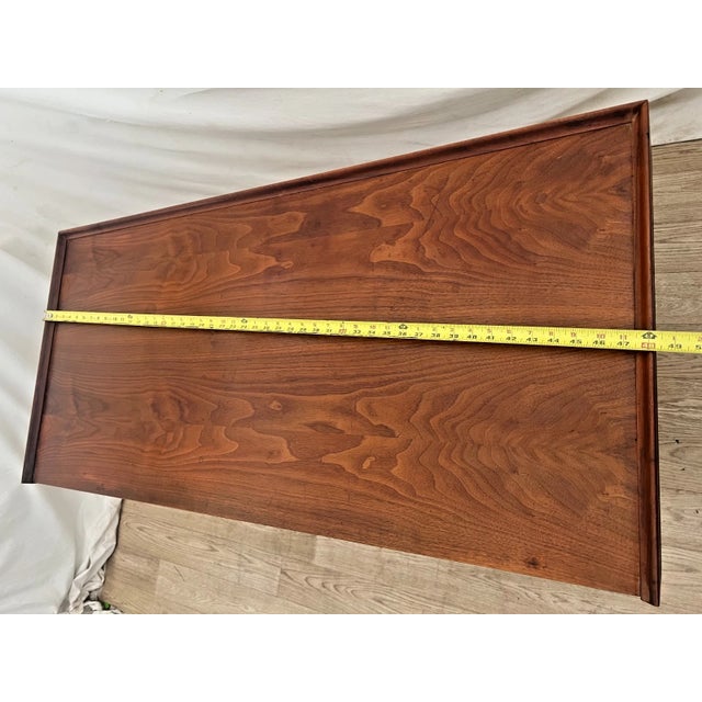 Rare Mid-Century Modern Walnut Desk by Merton Gershun for Dillingham "Esprit" For Sale - Image 13 of 15