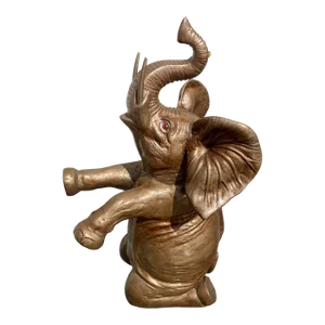 Arthur Court Elephant Bottle Cooler Ice Bucket, Late 20th Century