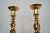 Vintage Hollywood Regency Solid Brass Spiral Candle Holders - a Pair For Sale In Los Angeles - Image 6 of 12