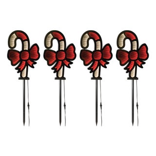 Candy Cane Pathway Light Ekkolight (Set of 4) For Sale