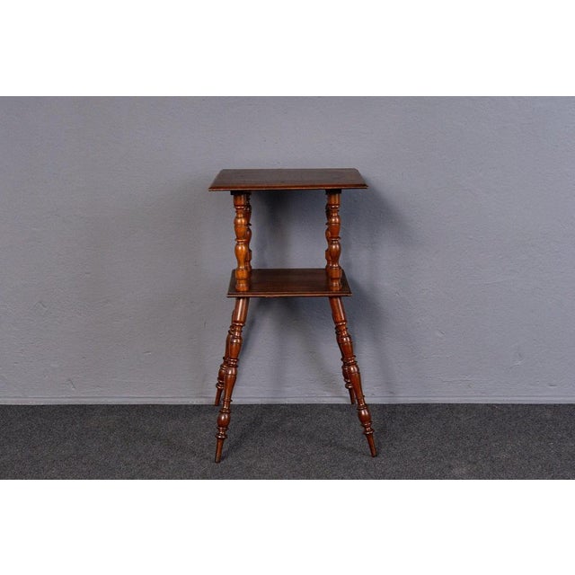 Object: Flower table/side table Epoch & style: Wilhelminian style - second half of the 19th century Features - decorative...