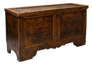 Baroque Painted Flat-Lid Chest, 1700s
