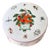 1970s Gucci trinket dish with lid by Richard Ginori // Cherries vide poche // vintage porcelain box // luxury homegoods // designer For Sale