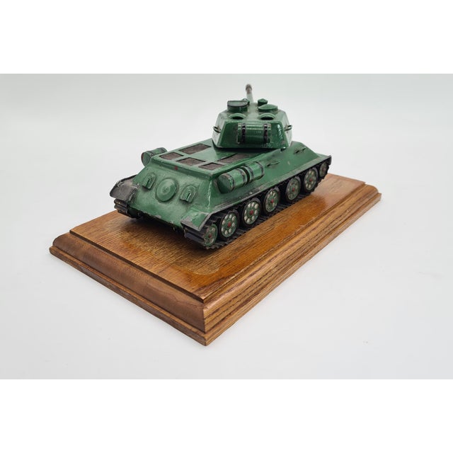 T34 Tank Model in Metal, 1959 For Sale - Image 13 of 15