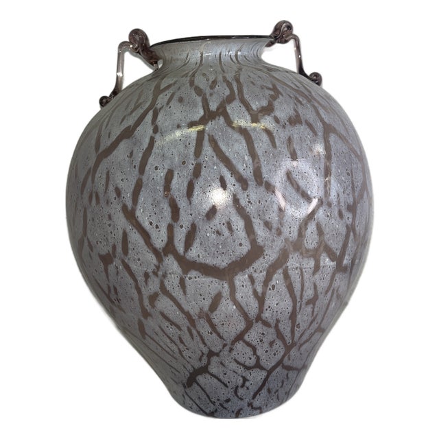 Vase with Handles from Fratelli Toso, 1930s For Sale