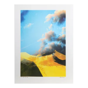 Desert View 3, Michael Knigin Giclee Print on Paper Signed, Numbered and Dated in Pencil