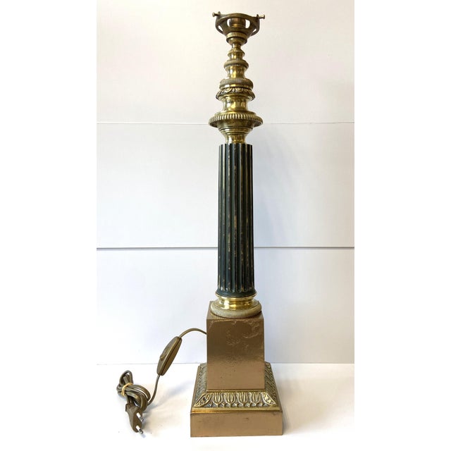 Large & Elegant Lamp Model or Style *** CARCEL *** Empire Period 1810/1815 or Restoration 1820? Gilt Bronze and Brass...