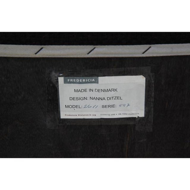 Circle Chair in Black Fabric by Nanna Ditzel For Sale - Image 16 of 17