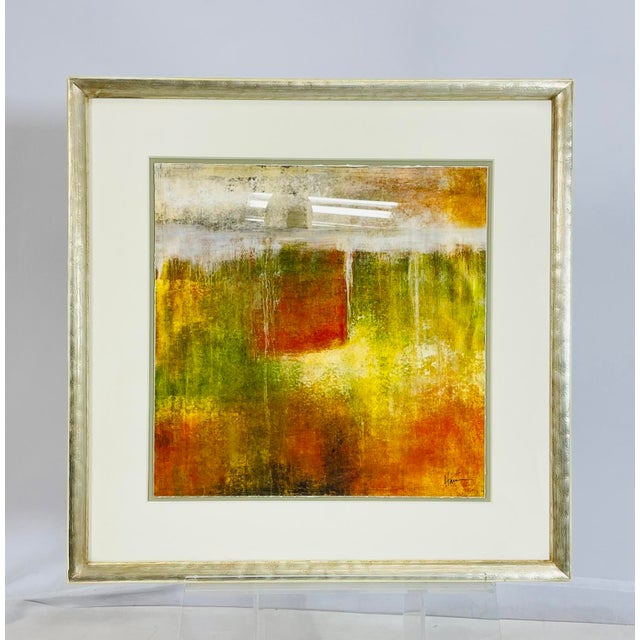 2000 - 2009 Soicher-Marin Original Painting Titled " Ultra Sonic Flow Meter Ii" Signed For Sale - Image 5 of 12