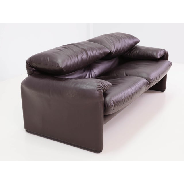 Maralunga Sofa by Vico Magistretti for Cassina, Italy, 1973 For Sale - Image 9 of 16