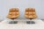 Modern Contemporary Knoll Jehs+Laub Swivel Lounge Chairs in Tan Leather - A Pair For Sale In New York - Image 6 of 18