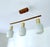 Danish Pendant Light in Glass and Teak, 1960s For Sale - Image 11 of 18