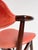 Red Colored Leather Cowhorn Chair, 1970s For Sale - Image 9 of 16