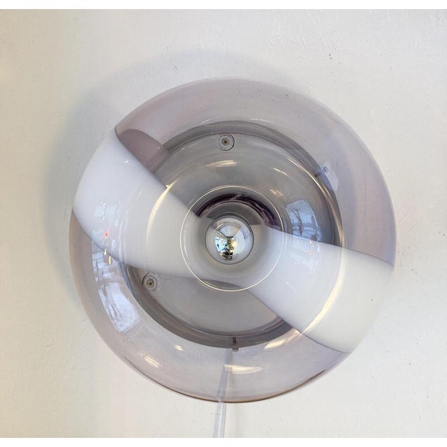 Mid-Century Modern Donut Wall Light, 1960s For Sale - Image 6 of 7