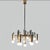 1970s Large Mid-Century Space Age Italian Modern Tubular Chrome Chandelier in Style of Gaetano Sciolari , 1960s For Sale - Image 5 of 16