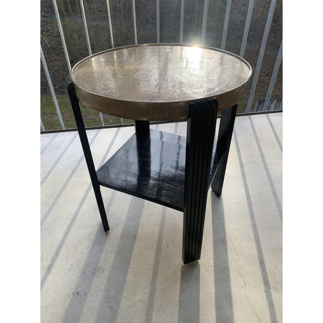 Vintage Art Deco Side Table, 1930s For Sale - Image 16 of 18
