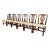Baker Furniture Georgian Carved Mahogany Dining Chairs, Set of Six For Sale