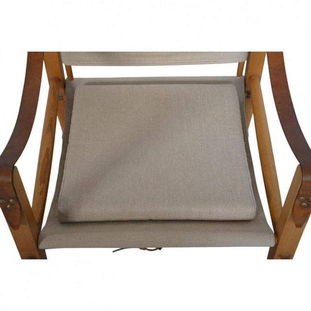 Safari Chair by Kaare Klint, 1980s For Sale - Image 4 of 18