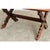 Italian 19th Century Inset Marble-Top Oak Trestle Table For Sale - Image 14 of 14