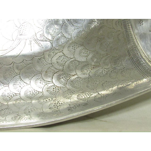 Mid-Century Modern Large Scale Arthur Court Fish Platter For Sale - Image 3 of 12