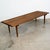 Wood Mid Century Modern Slat Bench Coffee Table Solid Wood Vintage Wood Restored MCM For Sale - Image 7 of 12