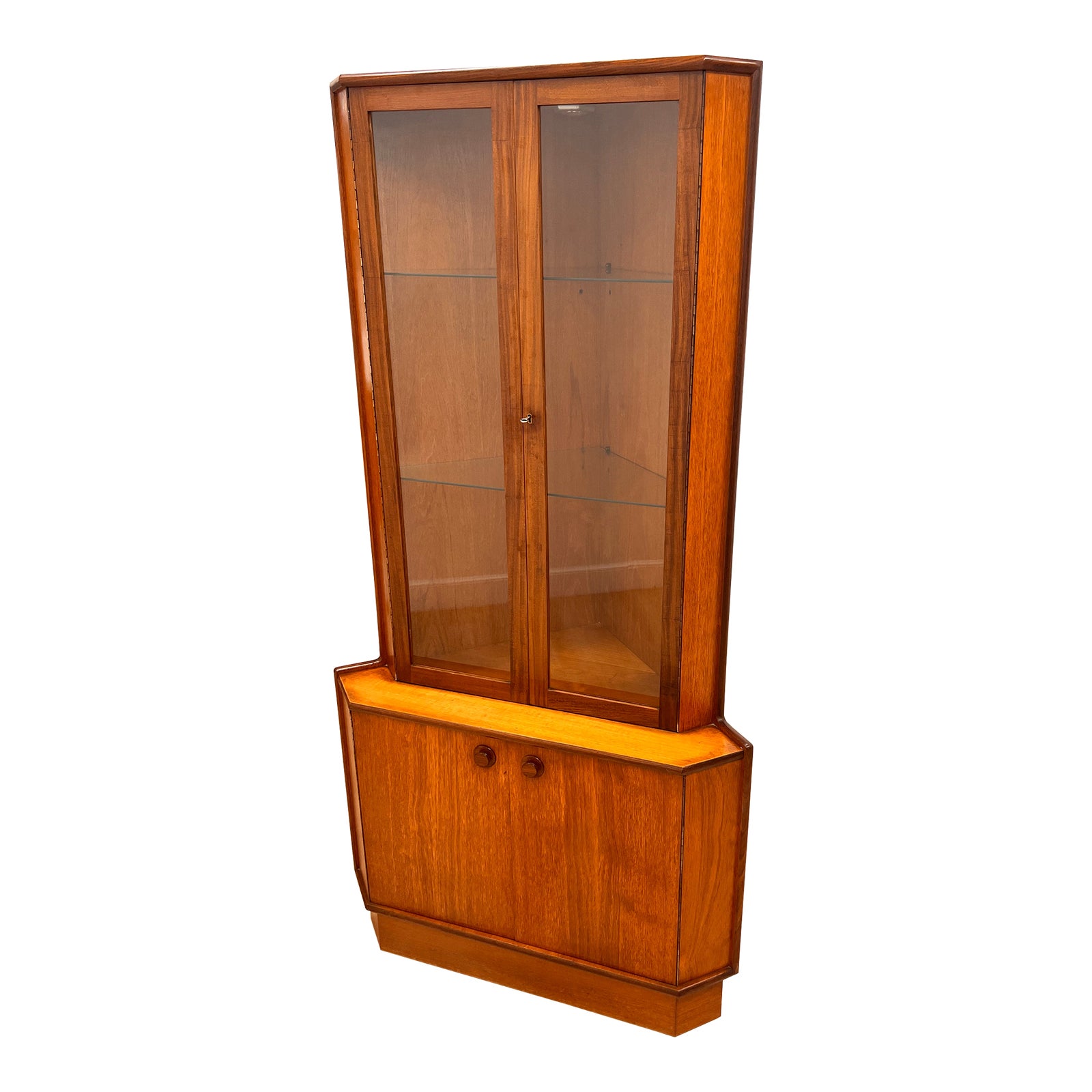 1960s Mid Century Corner China by Turnidge of London Chairish