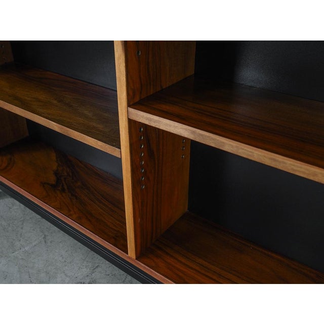 Danish Walnut Bookcase, 1970s For Sale - Image 9 of 13