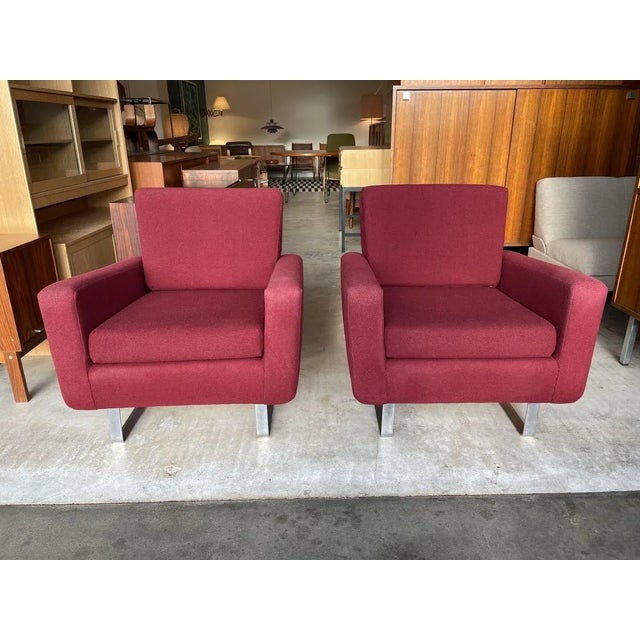 Original 60s! Original Florence Knoll! Extremely rare set of 2 from the 60s for your STUGA. The extremely rare two...