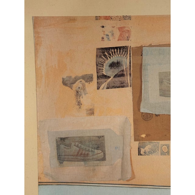 This is a striking vintage exhibition poster from the 1989 Robert Rauschenberg show at ACE Gallery in Los Angeles....