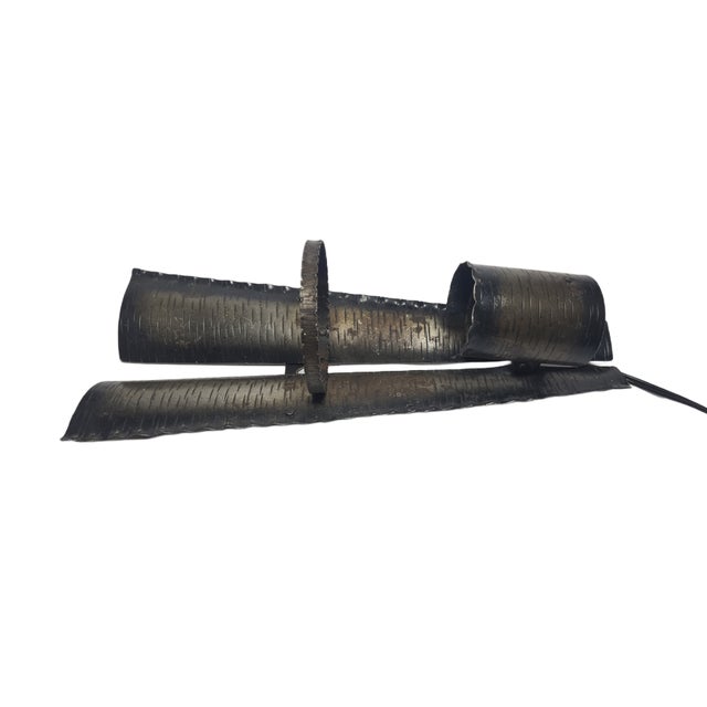 Polish Brutalist Wall Lamp, 1970s For Sale - Image 4 of 13