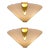 Mid 20th Century Murano Sconces by I Tre - a Pair For Sale