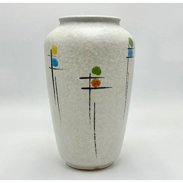 Ivory Vintage No 575-25 Vase from Bay Keramik, 1960s For Sale - Image 8 of 8