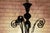 Contemporary Vintage Italian Murano Style Glass Chandelier in Black For Sale - Image 3 of 5