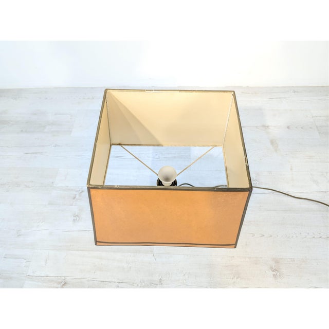 Vintage Brass Table Lamp, 1970s For Sale - Image 9 of 18