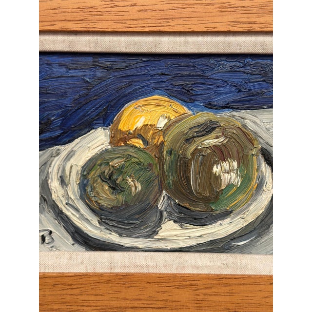 Mid-Century Modern Göran Brunius, Still Life, 1960s, Oil on Panel, Framed For Sale - Image 3 of 18