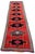 Hand-Knotted Turkish Rug Low Pile Tribal Runner Rug - 3' X 13' For Sale - Image 9 of 12