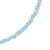 Modern Aquamarine Ombre Cubist Necklace For Sale - Image 3 of 9