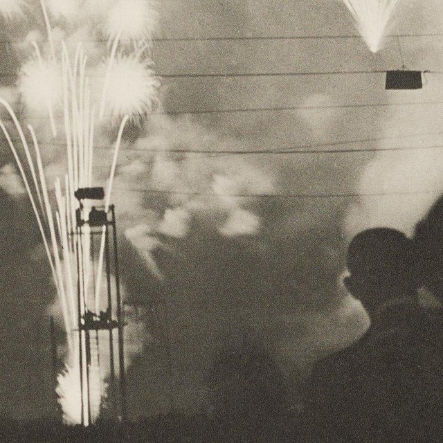 Brassaï, Fireworks Over Paris from Verve Vol. I No. 1, 1937, Photogravure, Framed For Sale - Image 6 of 11